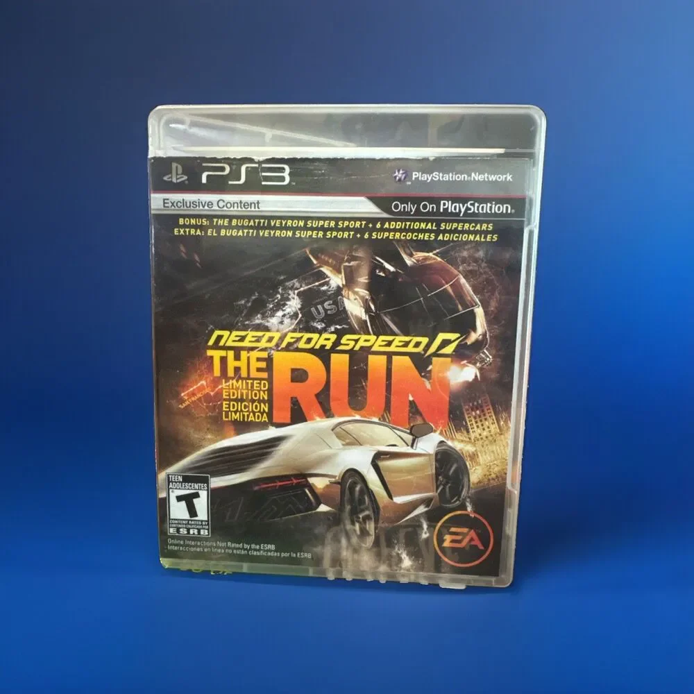 Need for Speed The Run PlayStation 3 - Pre-Owned - Slight Damage To Cover CIB